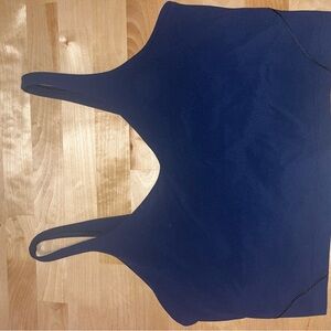 Navy Lululemon align top size 12